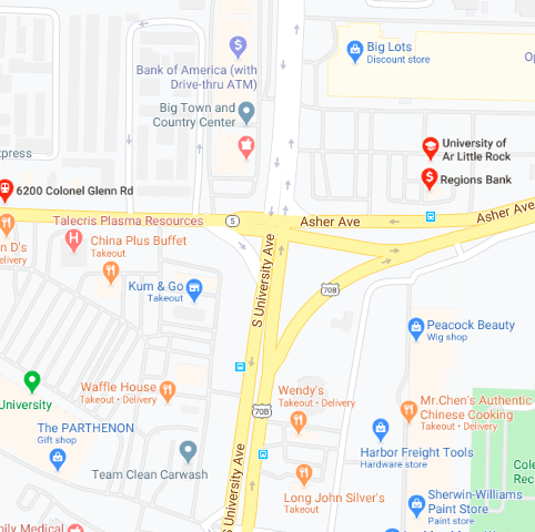 University and Asher Little Rock