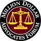 Million dollar advocates forum award